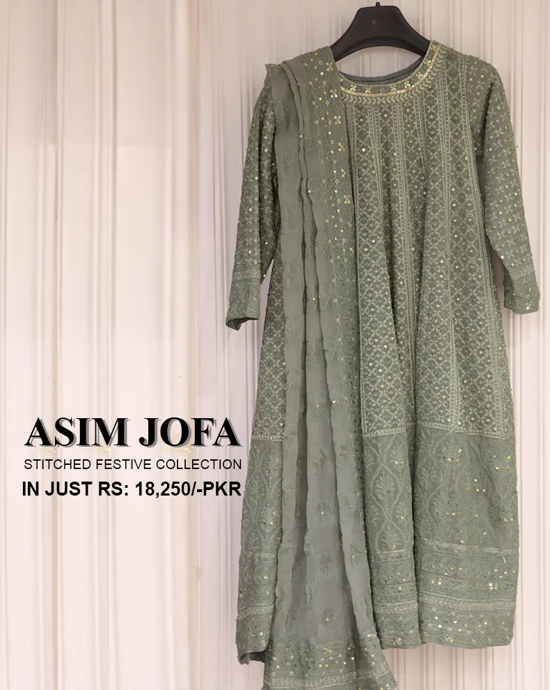 Stitched Festive By Asim Jofa Desgin -5