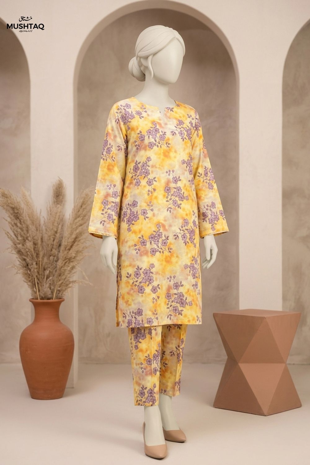 2Pcs Printed Lawn Desgin - 189
