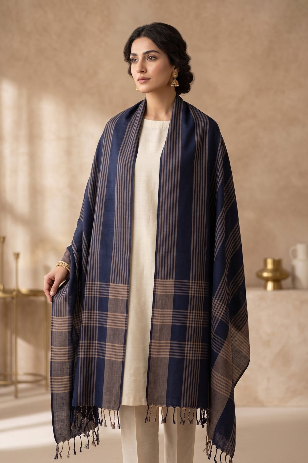 Winter Shawl Desgin - 5