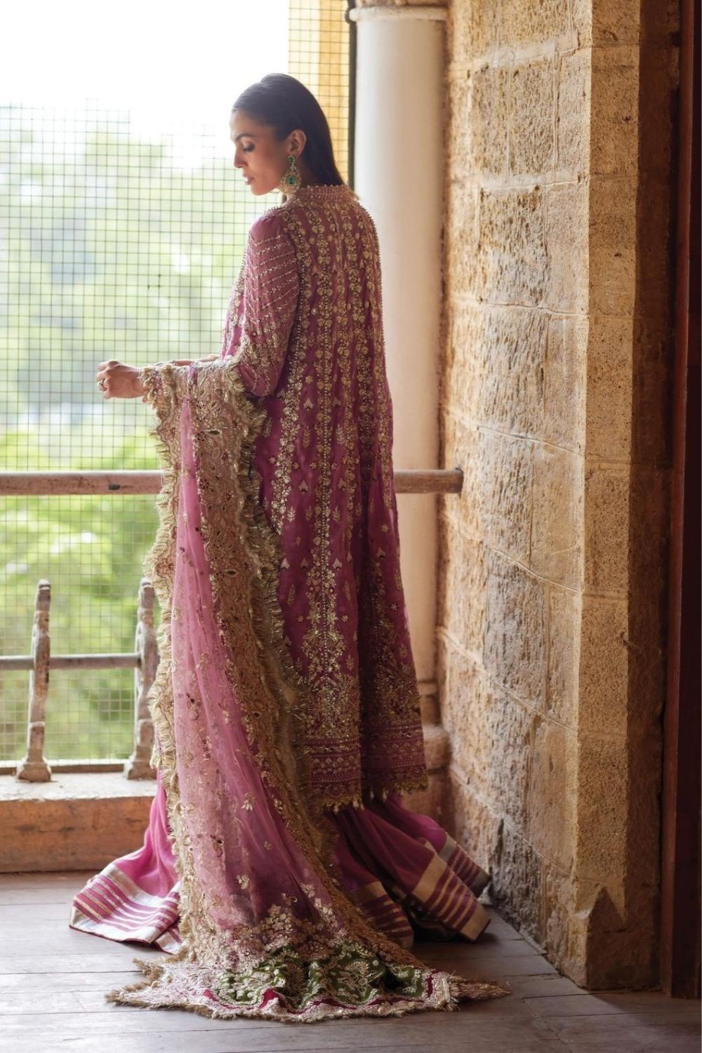 Afrozeh Dastangoi'26 3 Piece Unstitched Embroidered Suit Riwayat