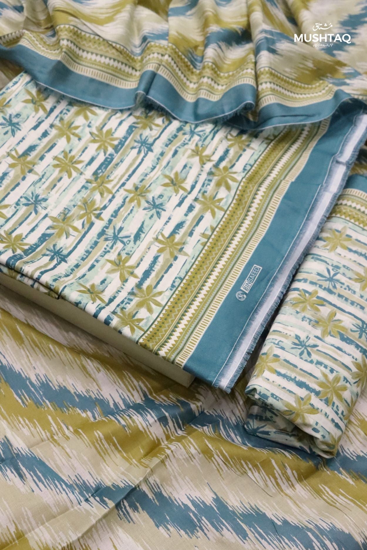 3Pcs Printed Lawn Desgin - 91