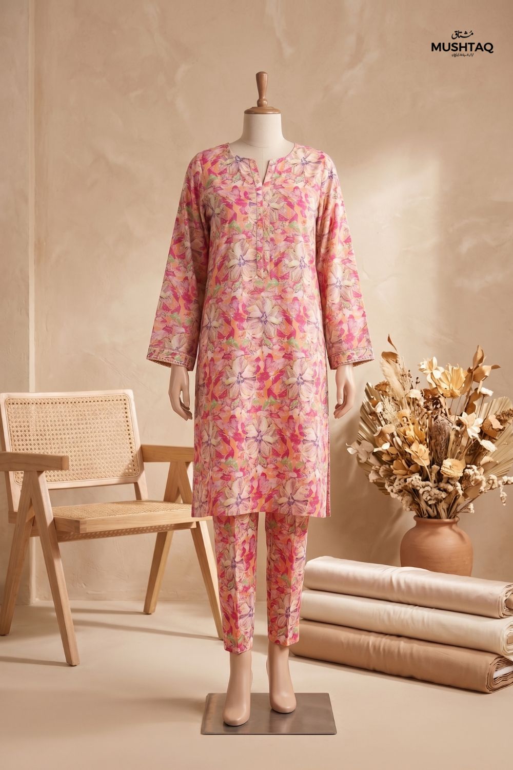2Pcs Printed Lawn Desgin - 191