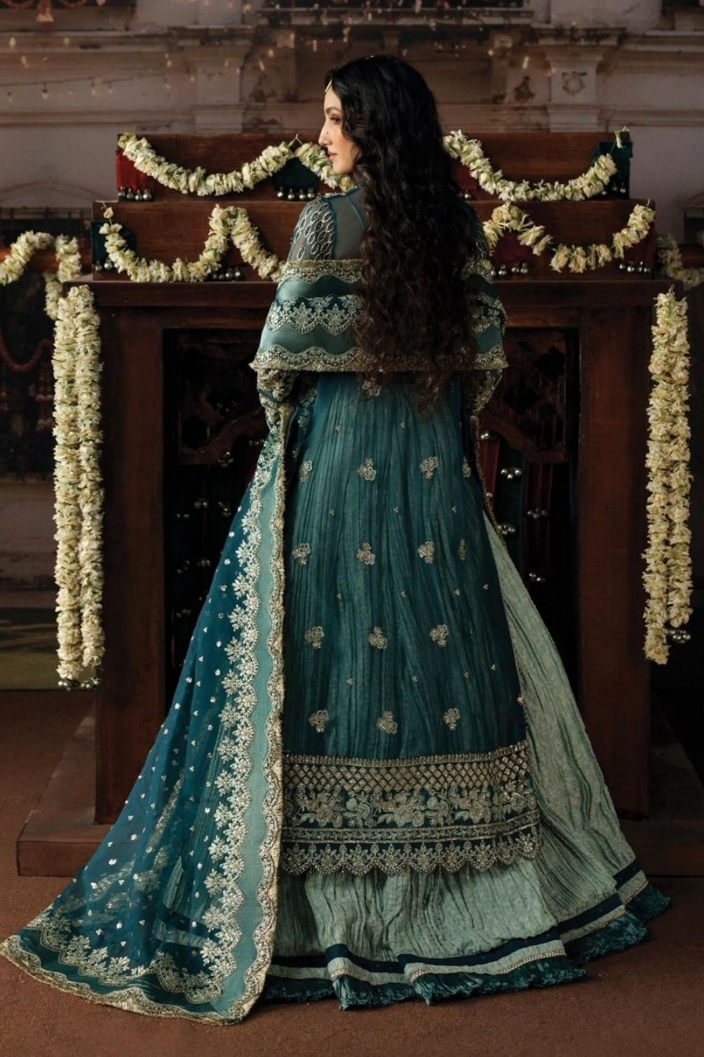 Afrozeh Shehnai Wedding Formals'26 3 Piece Unstitched Embroidered Suit Suhan