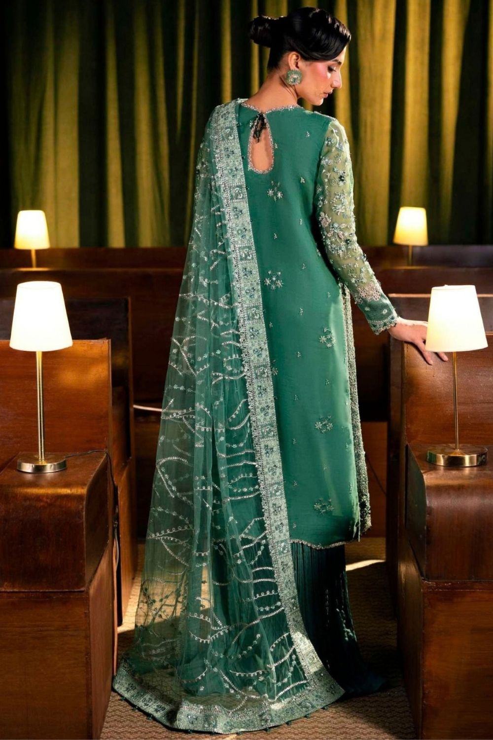 Elaf Premium Serenade 3 Piece Unstitched Embroidered EHM-10 VERDELLA