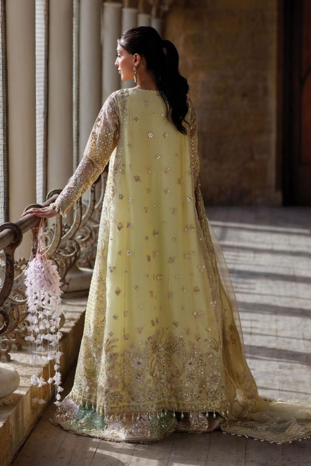 Afrozeh Dastangoi'26 3 Piece Unstitched Embroidered Suit Afsaan