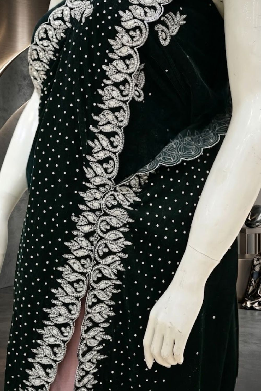 Noor Mahal Bridal Wear by MCS Unstitched Handmade Silk Saree Collection