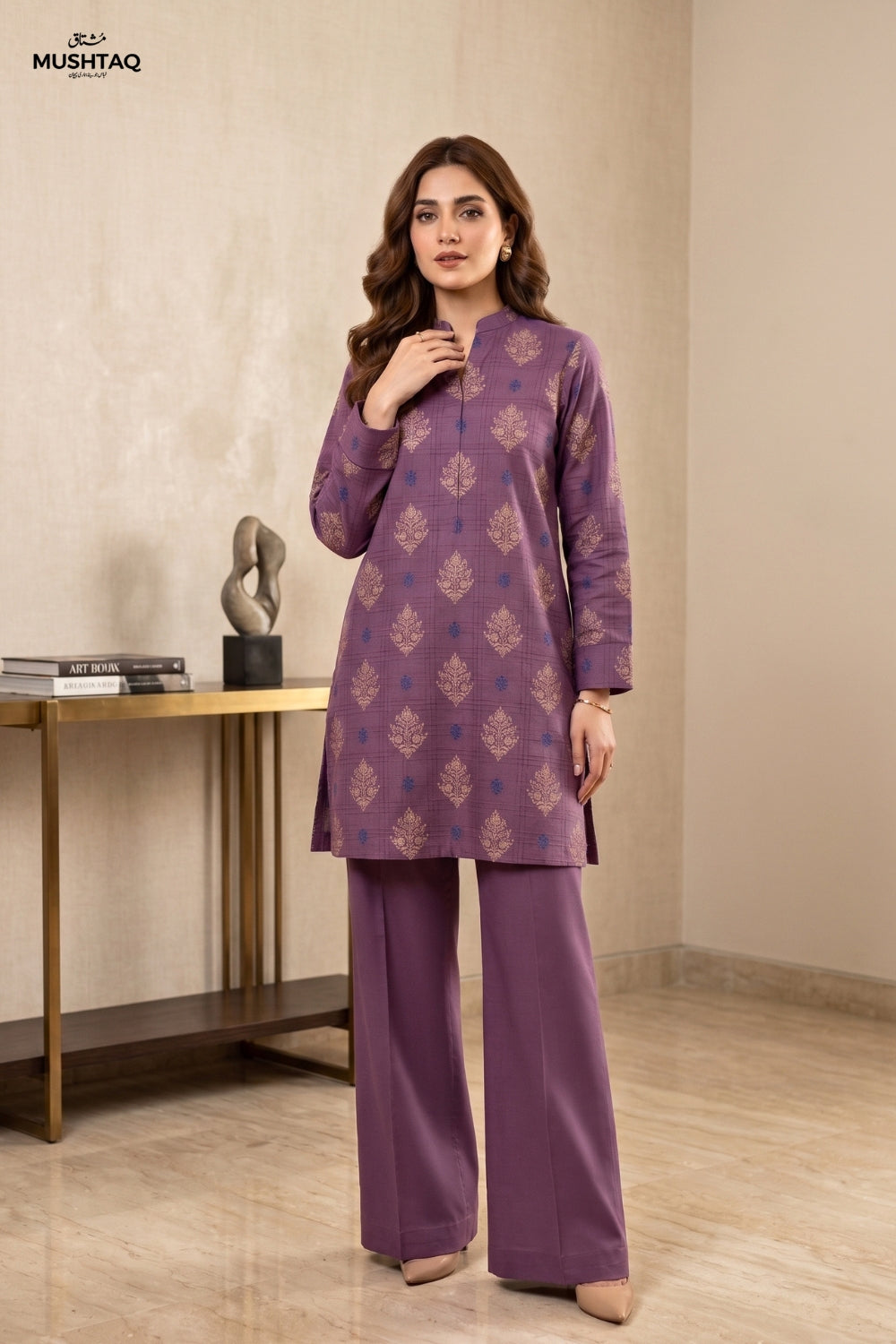 2Pcs Unstitched Printed Marina Ghazal Collection Desgin - 7