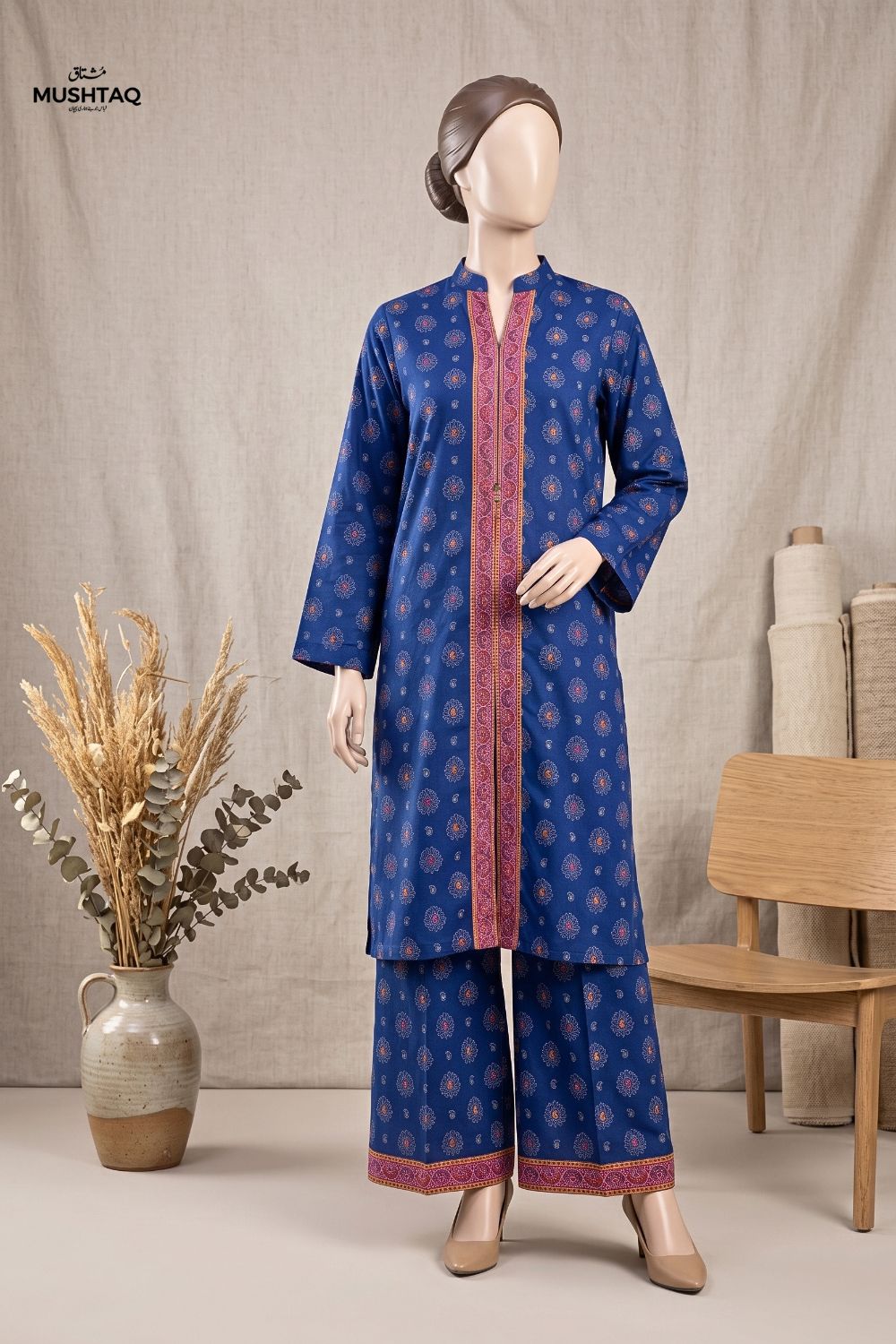2Pcs Unstitched Printed Lawn Dua Collection Desgin - 2