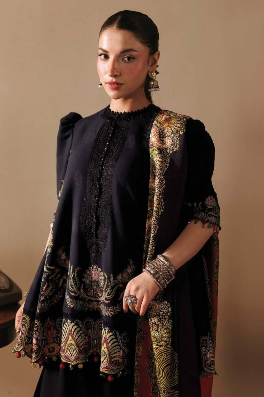Maria B 3 Piece Unstitched Printed Suit MB-CUSV15-11B