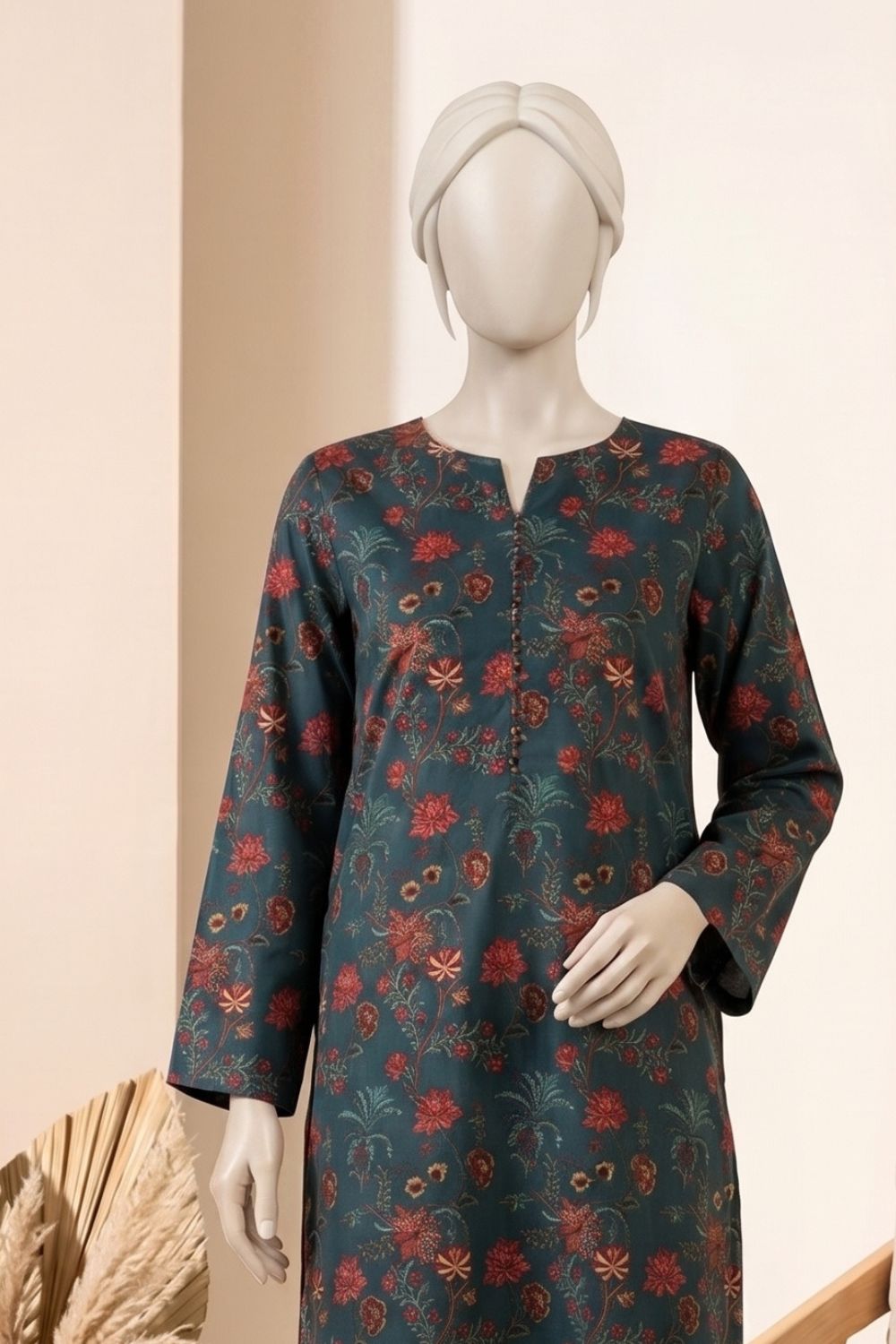 2Pcs Unstitched Printed Lawn Rahi Collection Desgin - 5