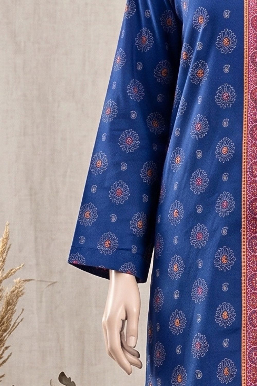 2Pcs Unstitched Printed Lawn Dua Collection Desgin - 2