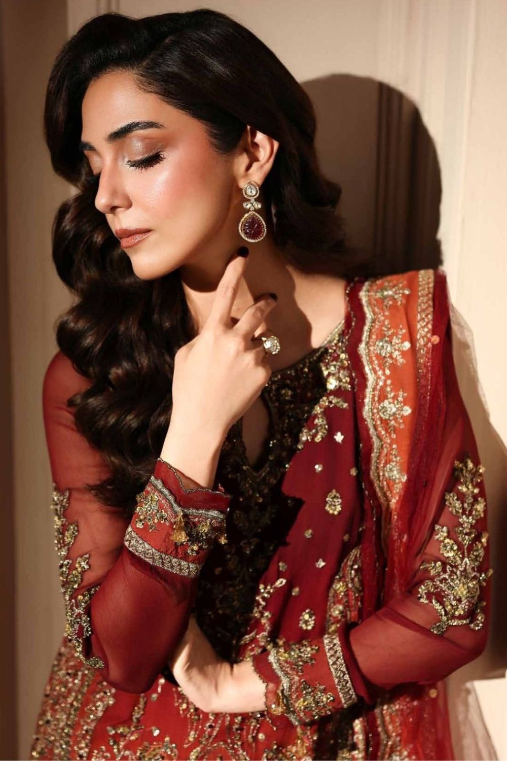 Charizma Dastan-e-Jashan 3 Piece Unstitched Embroidered Luxury Chiffon Suit DJW6-08