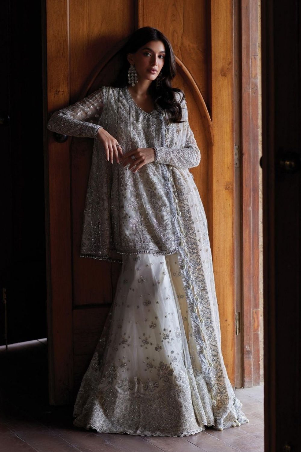 Afrozeh Dastangoi'26 3 Piece Unstitched Embroidered Suit Afsun