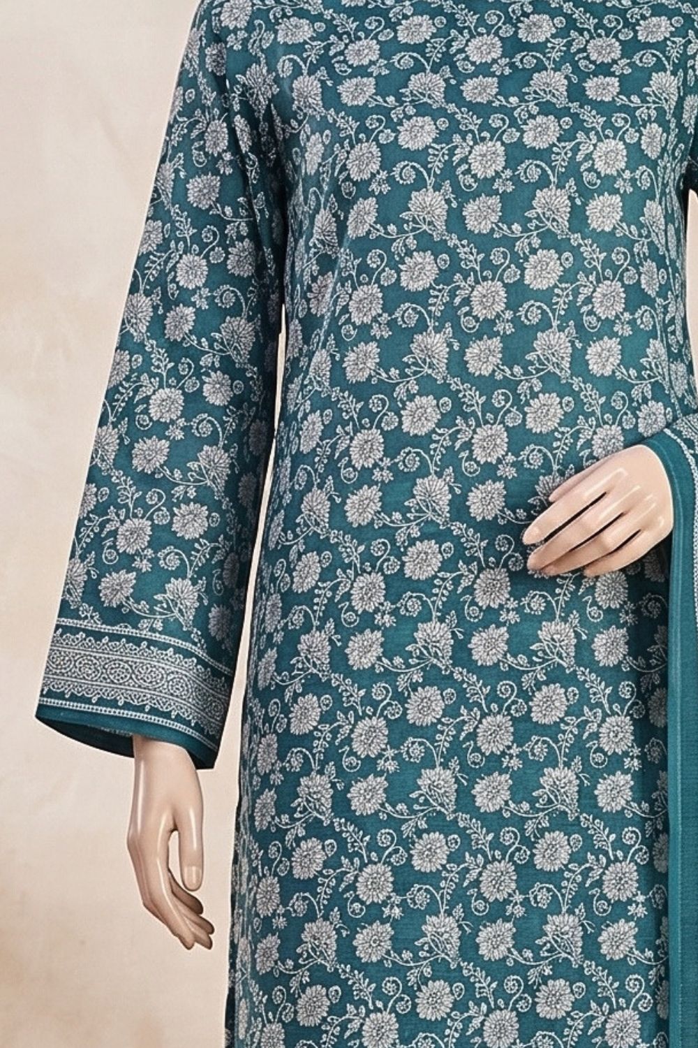 Mushtaq Zimal Collection 3Pcs Unstitched Printed Lawn Desgin - 6