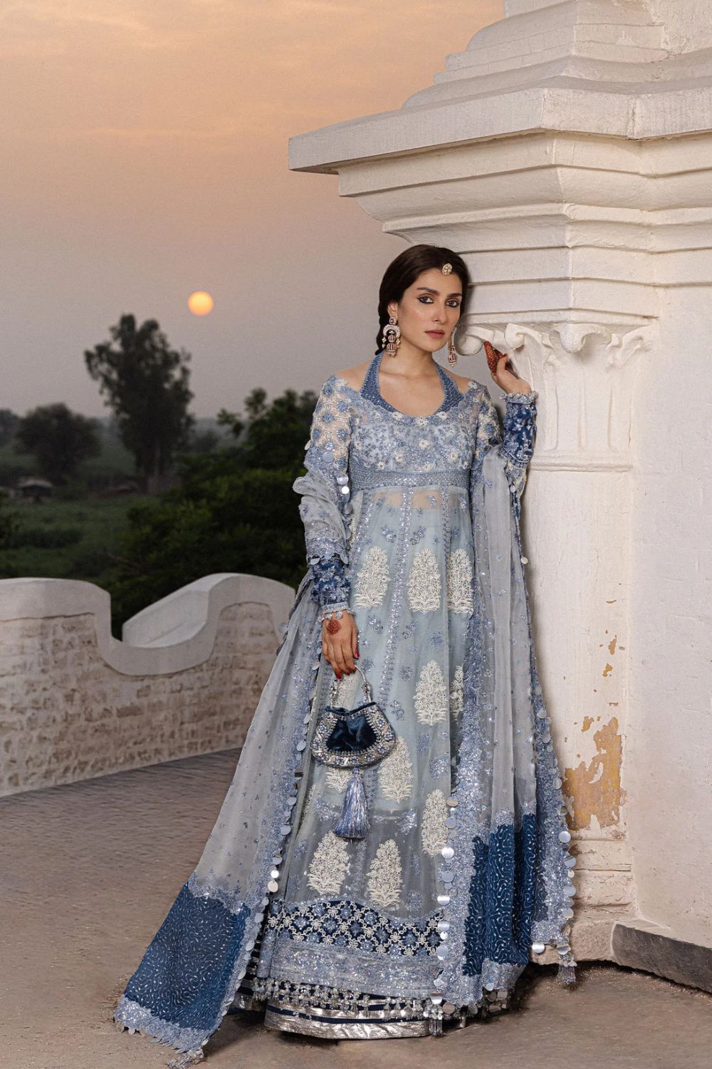 Hussain Rehar The Doll House 3pcs Unstitched Festive Collection Mehtab