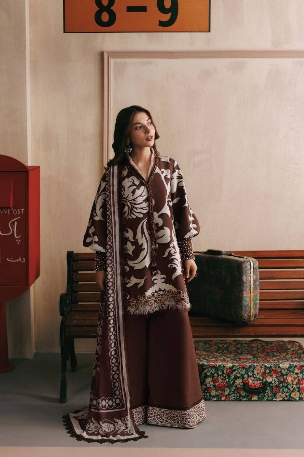 Maria B 3 Piece Unstitched Printed Suit MB-CUSV15-04A