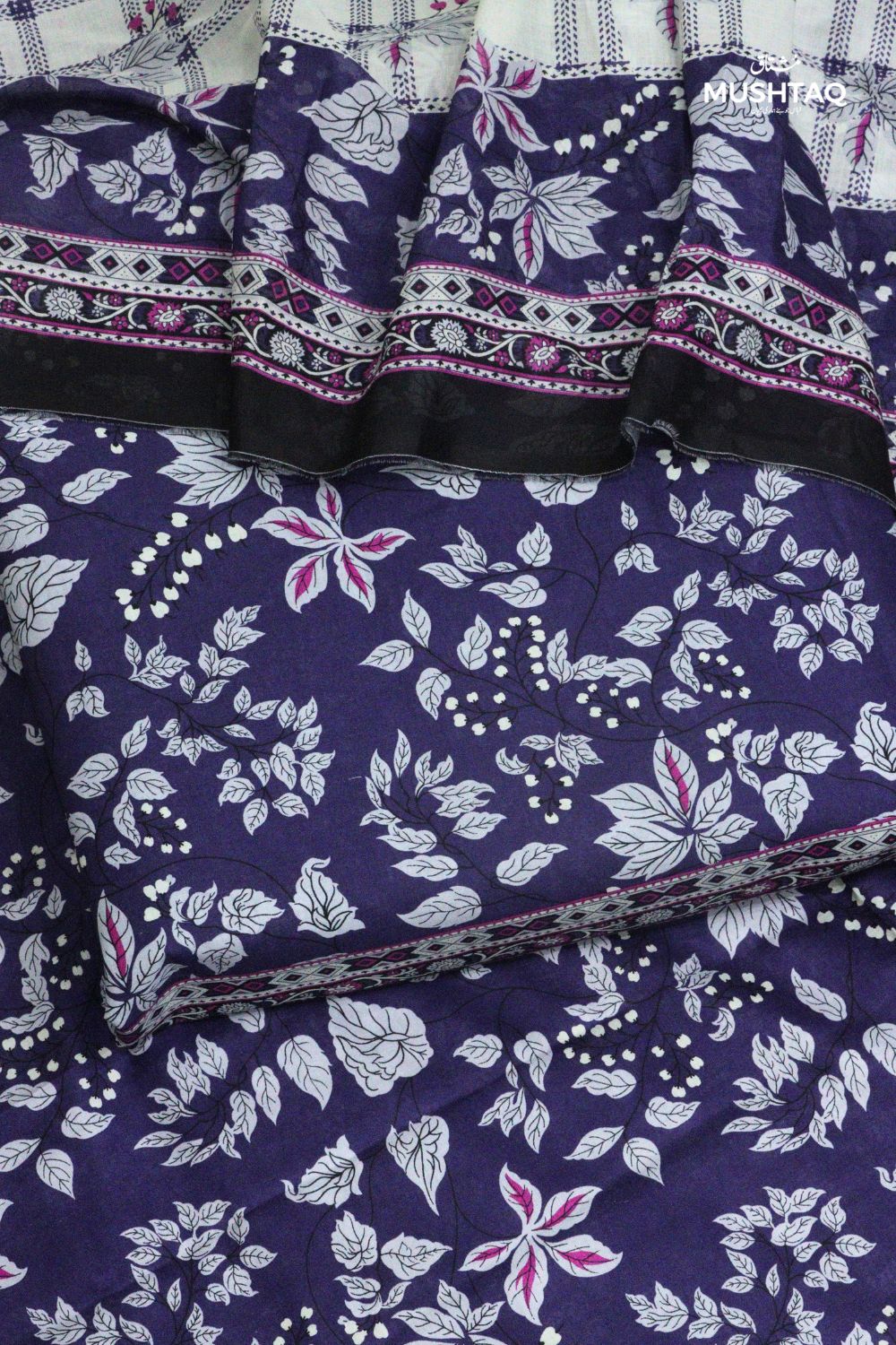 3Pcs Printed Lawn Desgin - 182