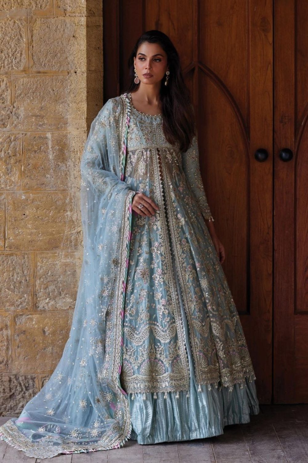 Afrozeh Dastangoi'26 3 Piece Unstitched Embroidered Suit Lafz