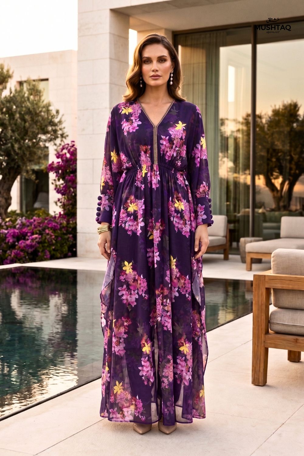 Mushtaq Stitched Printed Kaftan Collection Desgin - 8