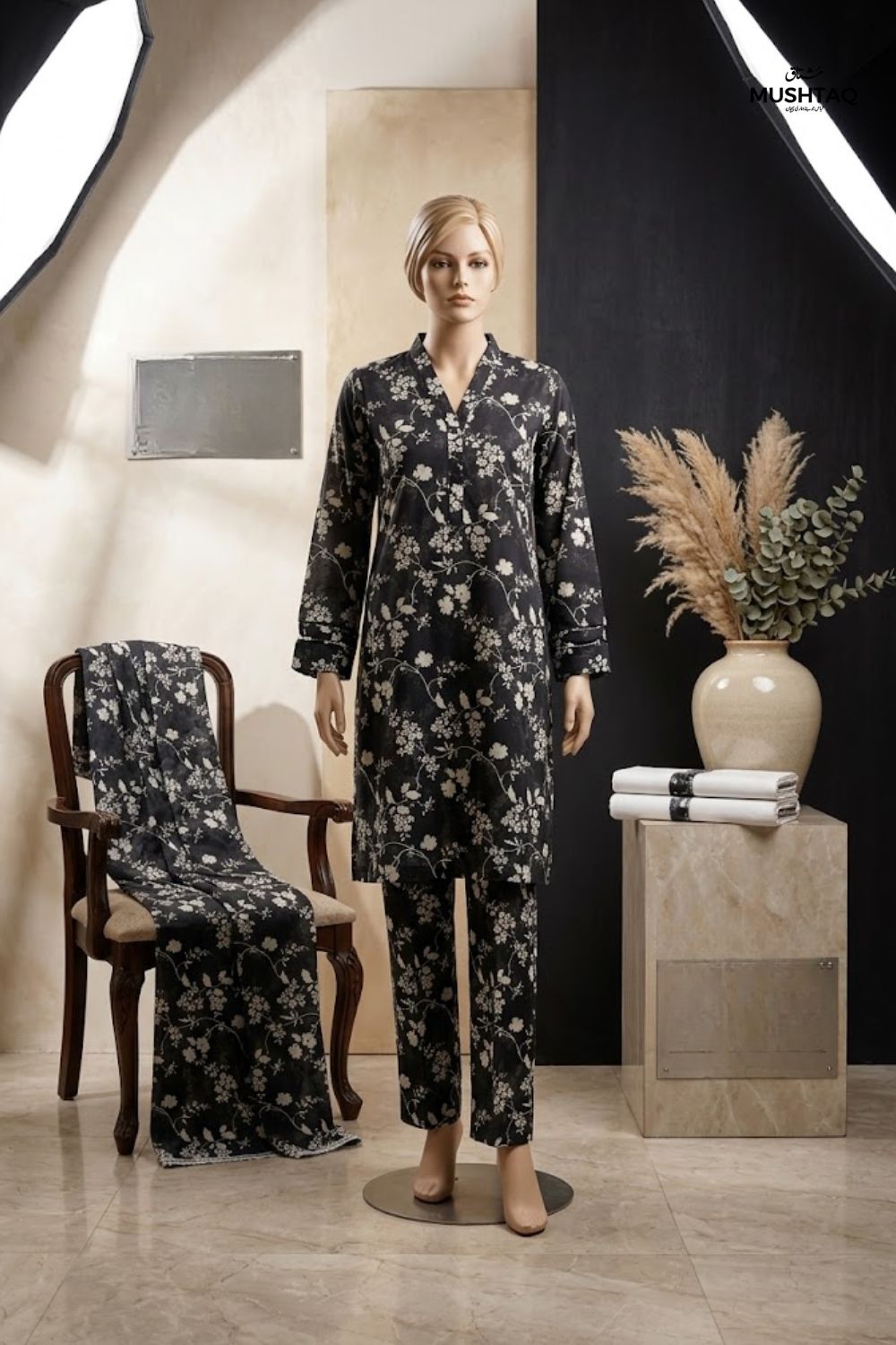 2Pcs Unstitched Printed Lawn Collection Desgin - 8