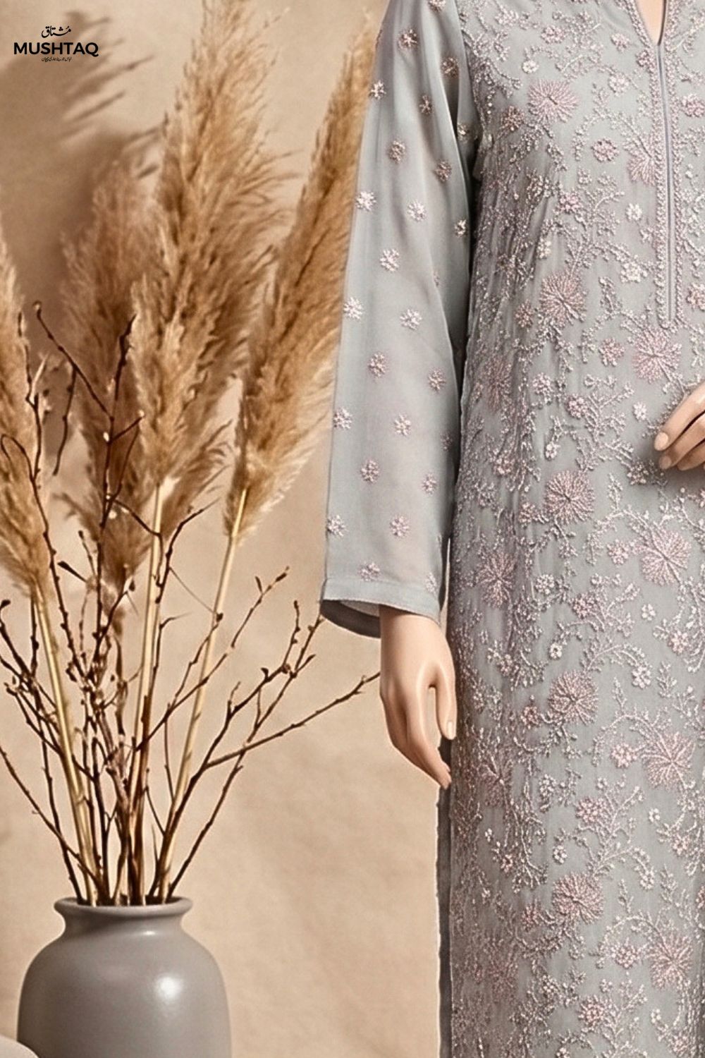 Mushtaq Afsana 4PCS Embroidered Chiffon Collection Desgin - 4