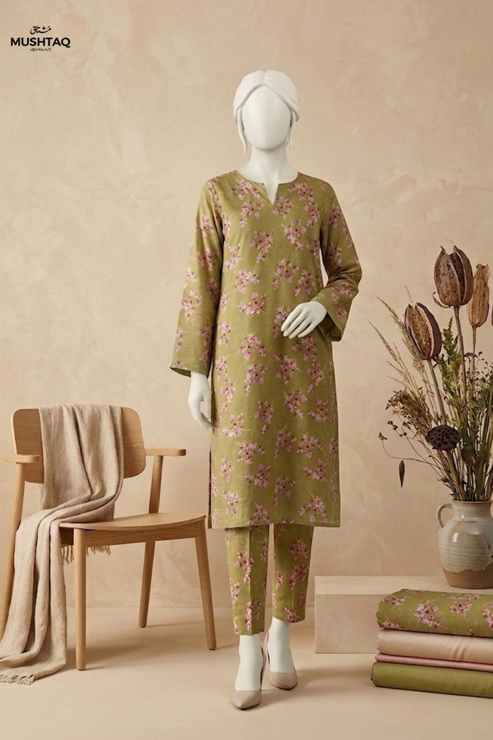2Pcs Printed Lawn Desgin - 185