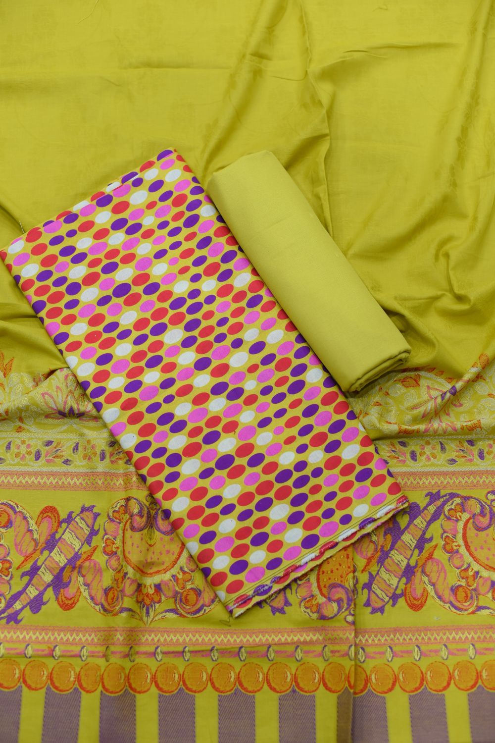 3Pcs Printed Khaddar Desgin -33