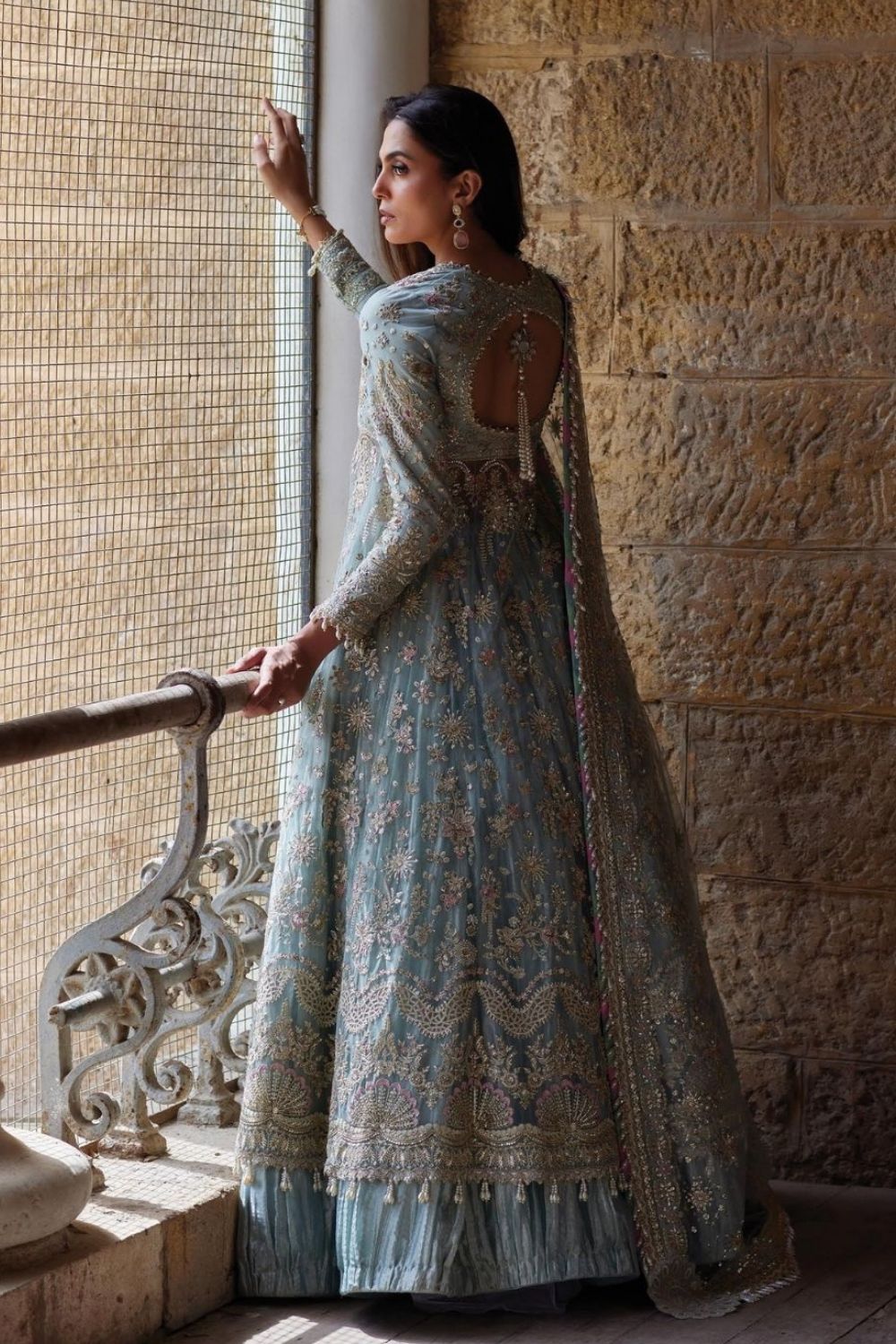 Afrozeh Dastangoi'26 3 Piece Unstitched Embroidered Suit Lafz