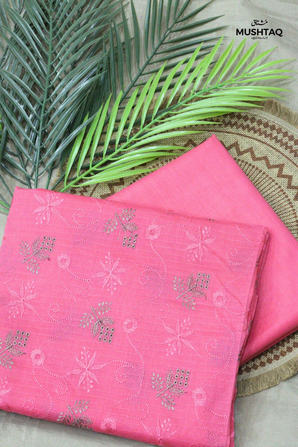 2Pcs Embroidered Lawn Desgin - 18