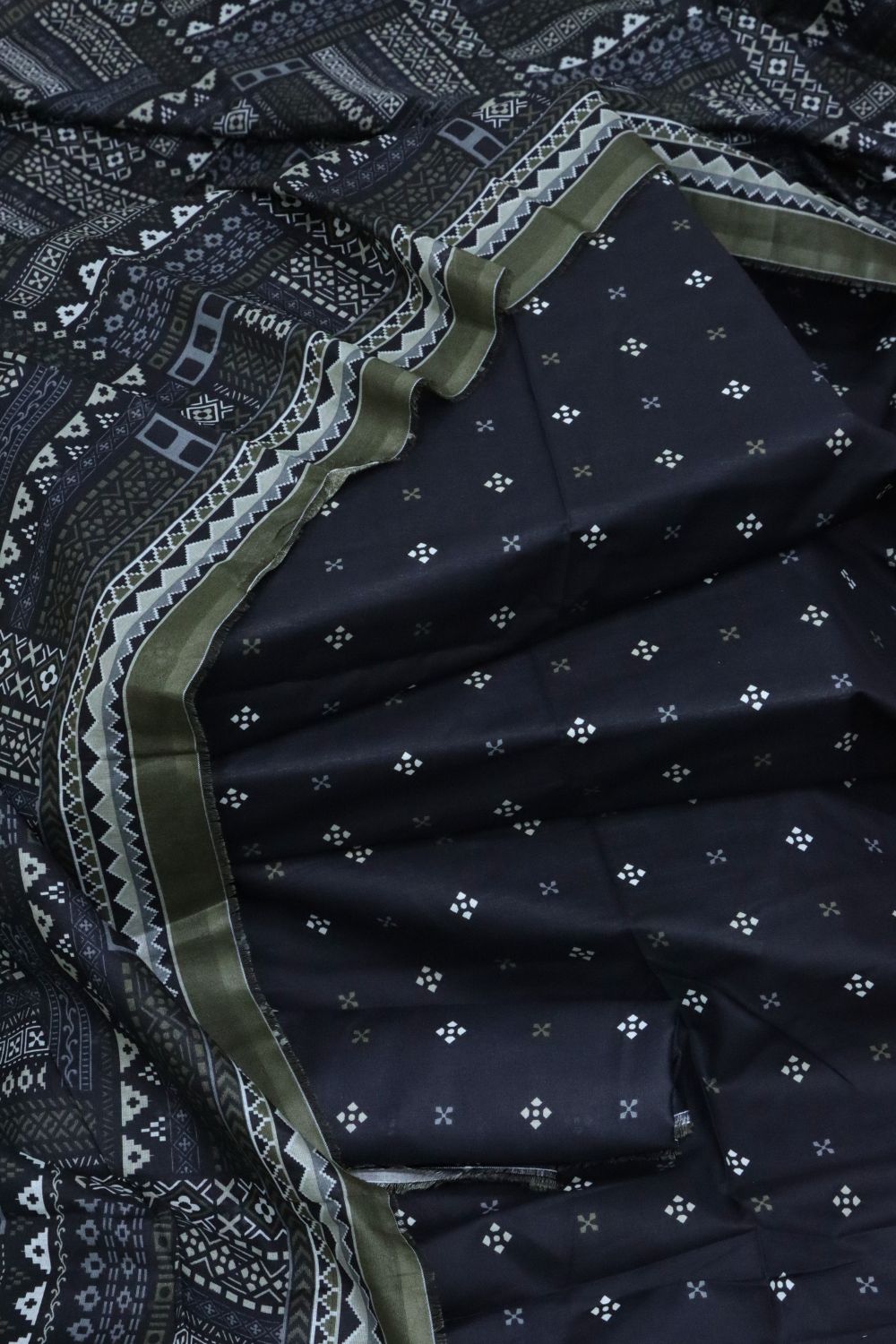 3Pcs Printed Lawn Desgin - 171