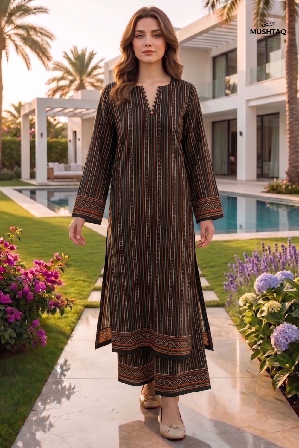 2Pcs Unstitched Printed Noorain Lawn Collection Desgin - 5