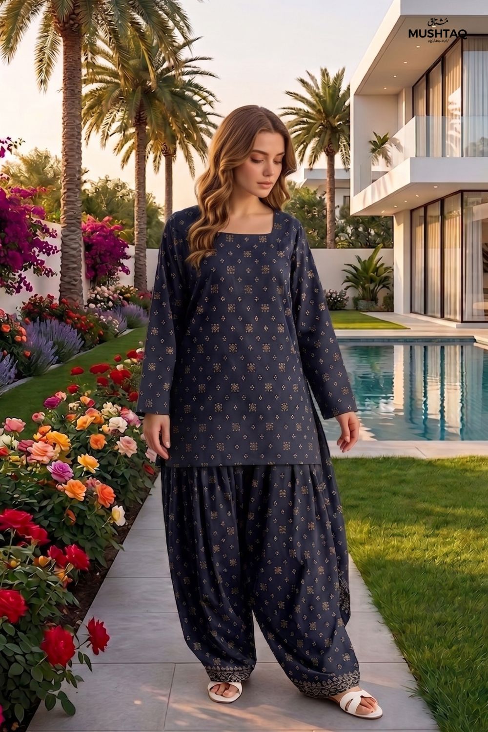 2Pcs Unstitched Printed Noorain Lawn Collection Desgin - 6