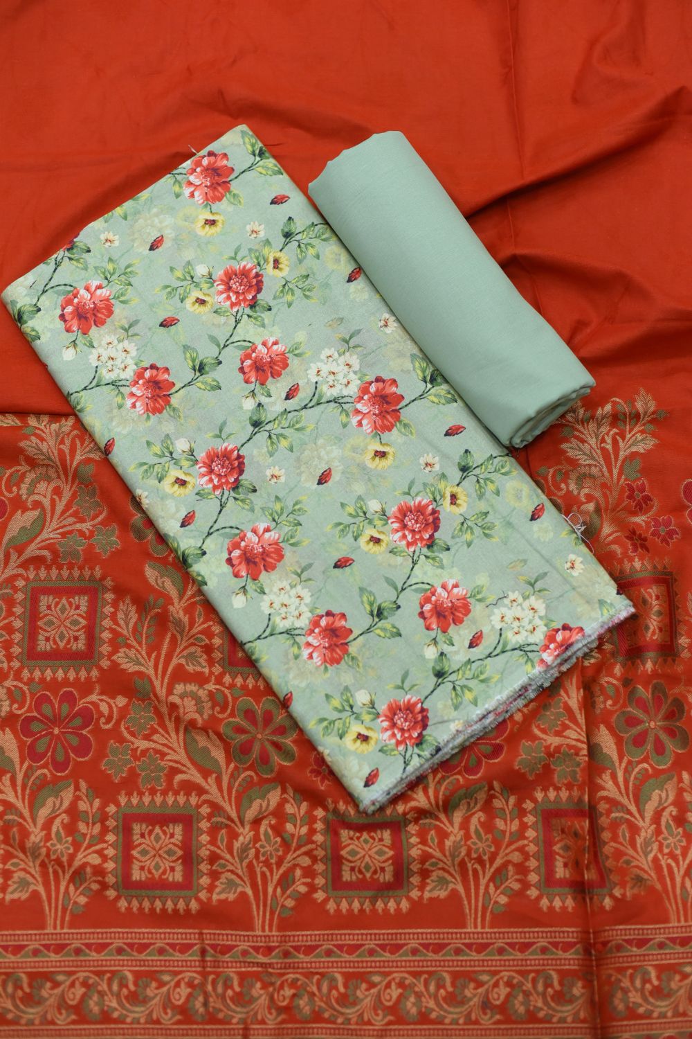 3Pcs Printed Khaddar Desgin -29