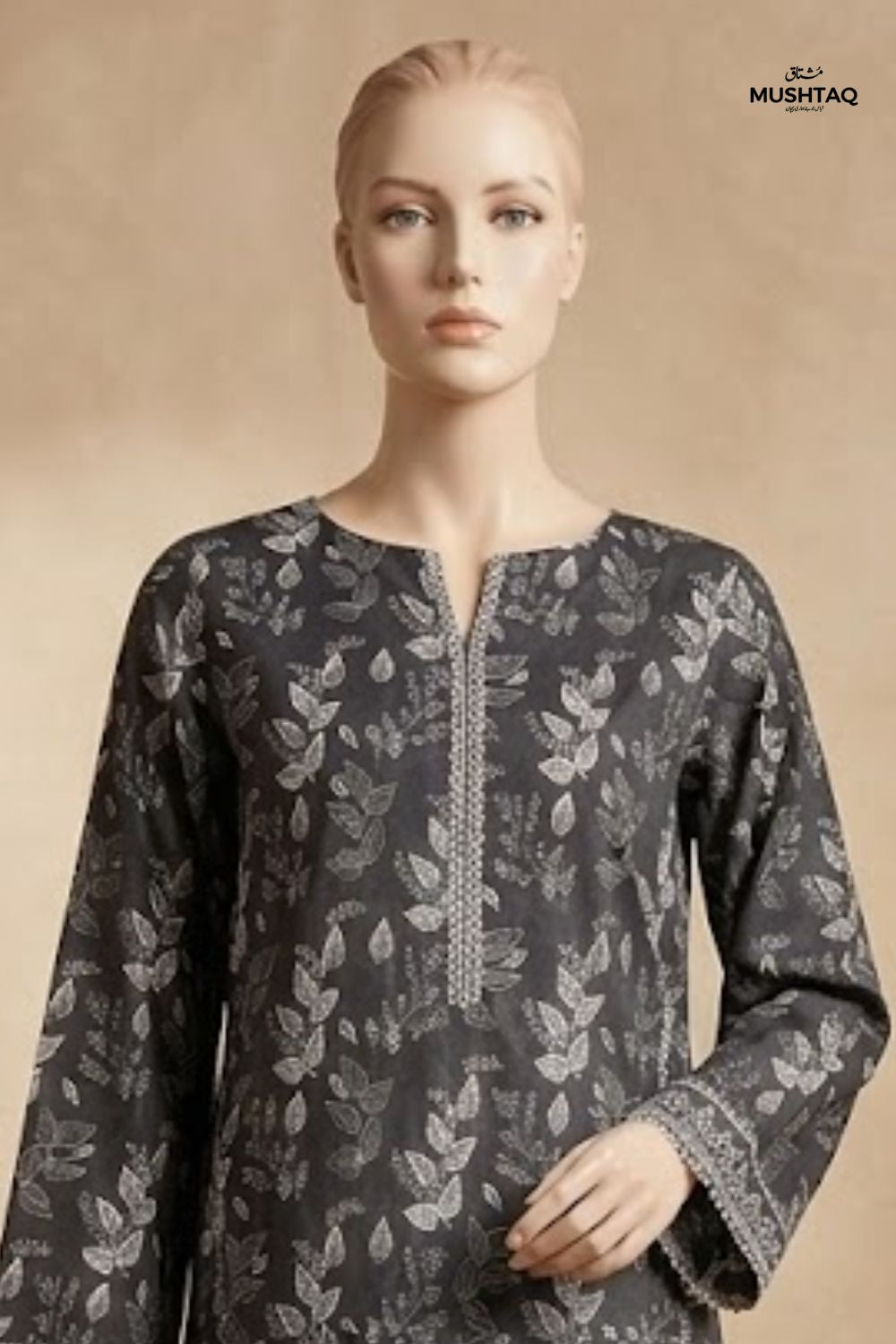 2Pcs Unstitched Printed Lawn Collection Desgin - 1