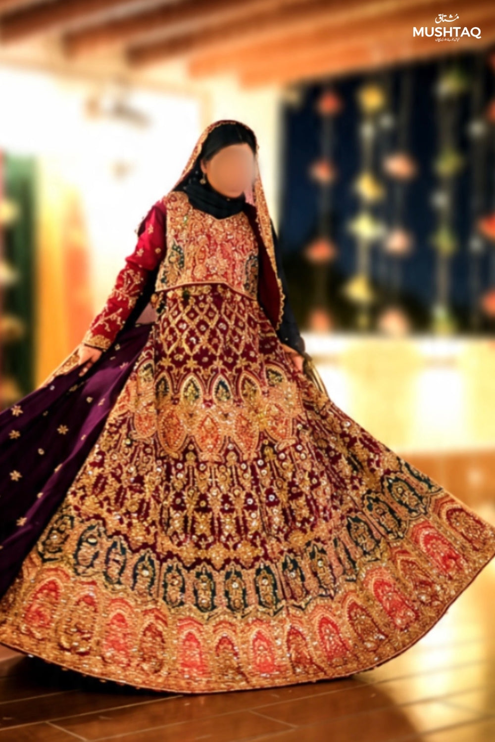 Zaibaish Bridal Wear by MCS Unstitched Handmade Silk Bridal Wear Collection