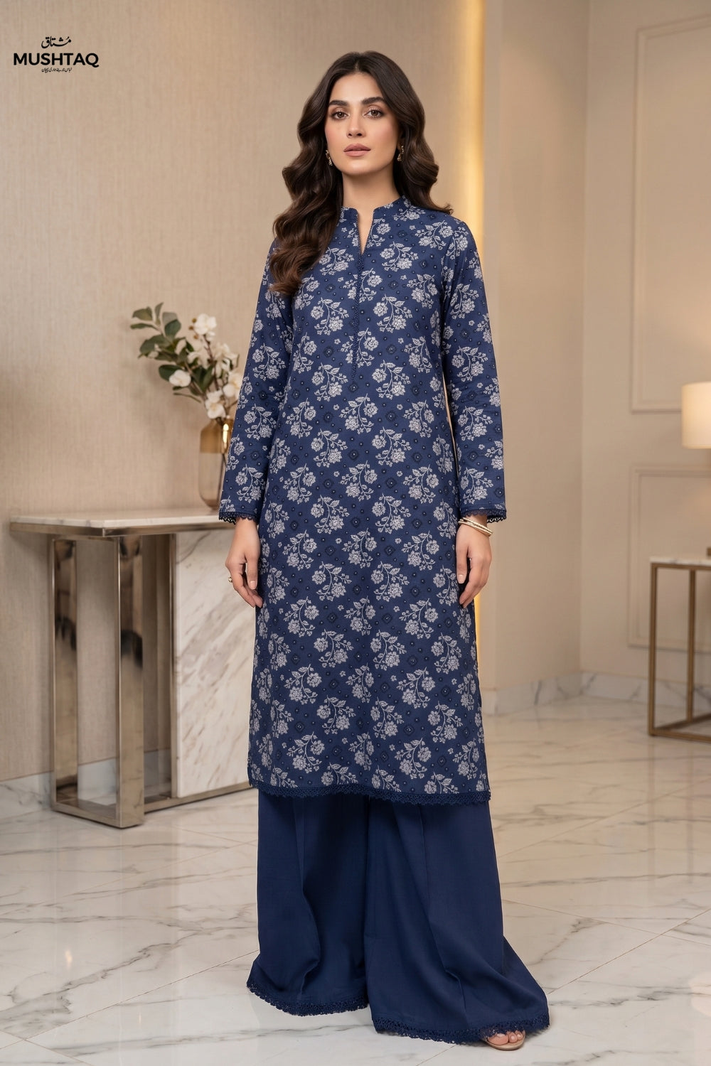 2Pcs Unstitched Printed Marina Collection Desgin - 2