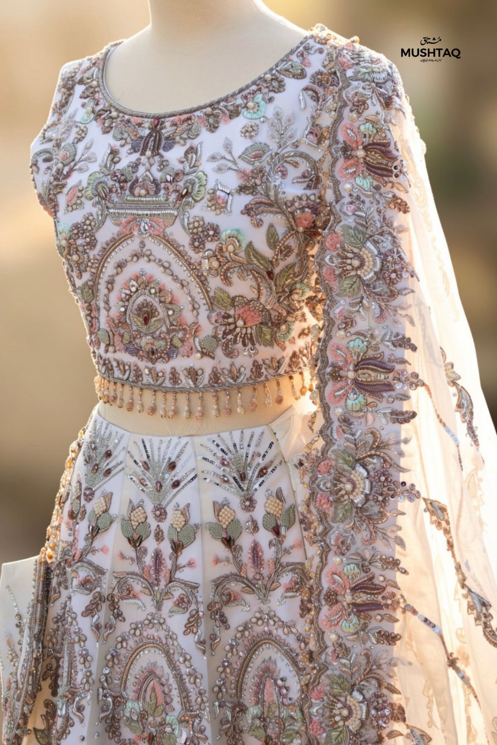 EXECUTIVE BRIDAL COLLECTION – DUAL-LOOK REGAL BRIDAL LEHENGA / MAXI