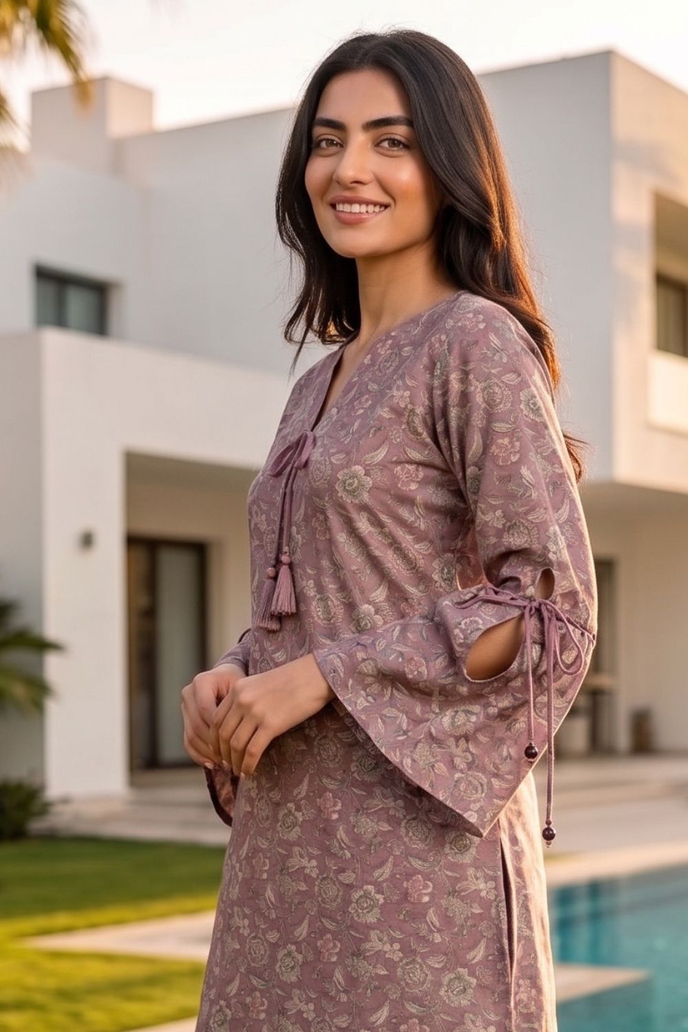 2Pcs Unstitched Printed Noorain Lawn Collection Desgin - 7