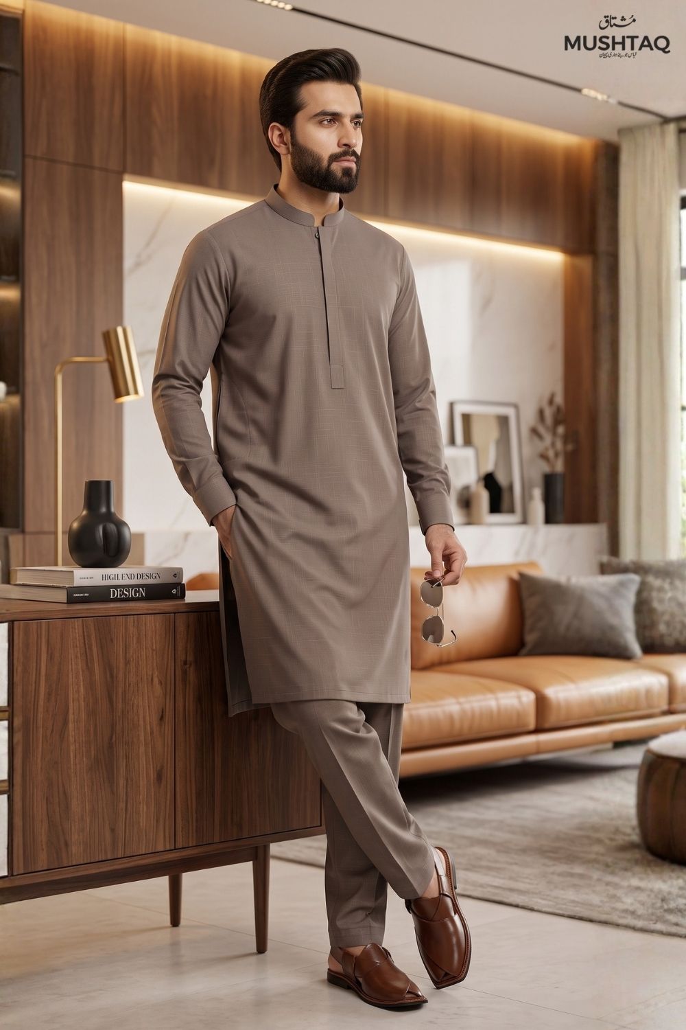 Mens Unstitched Wash & Wear Desgin - 8