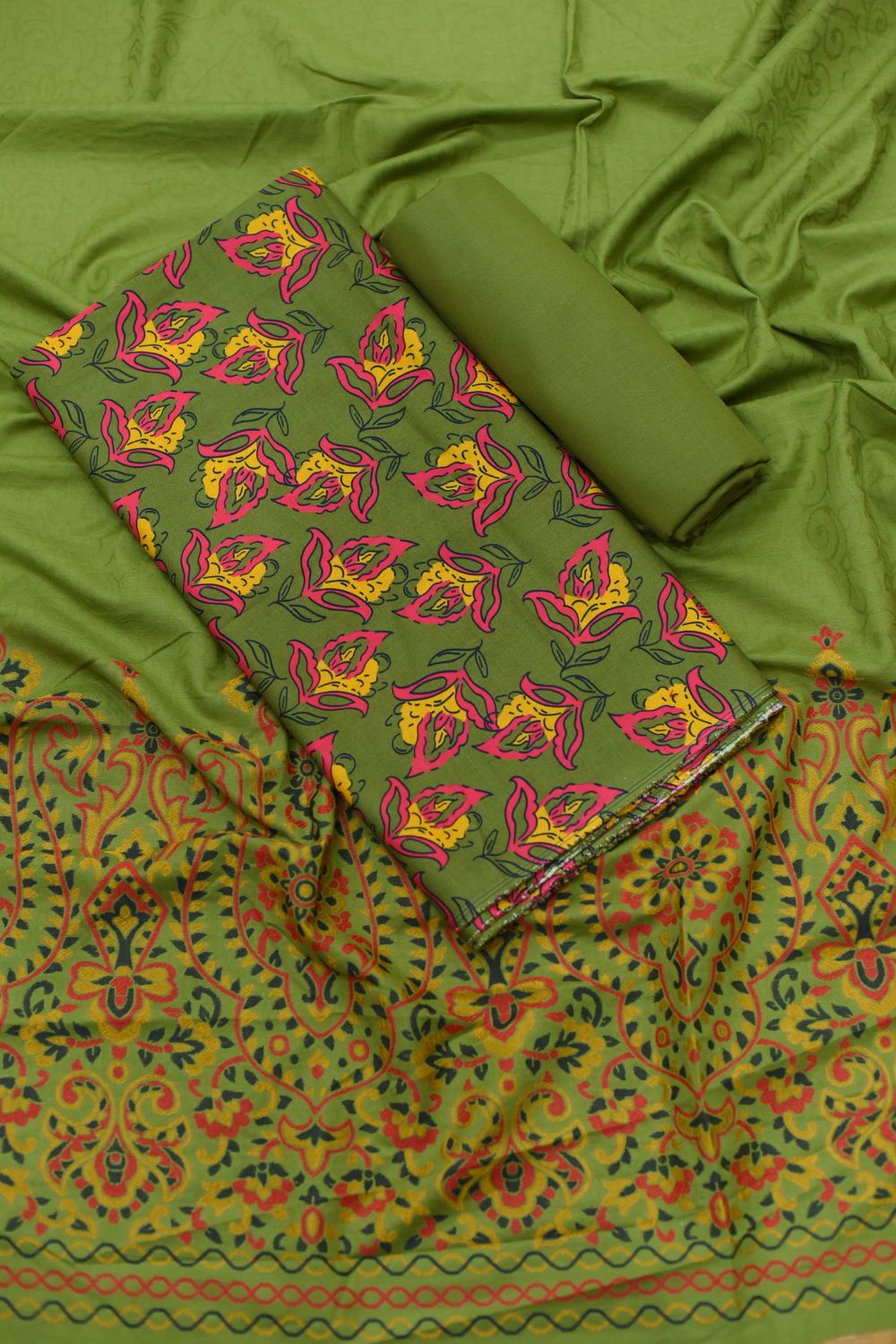 3Pcs Printed Khaddar Desgin -25