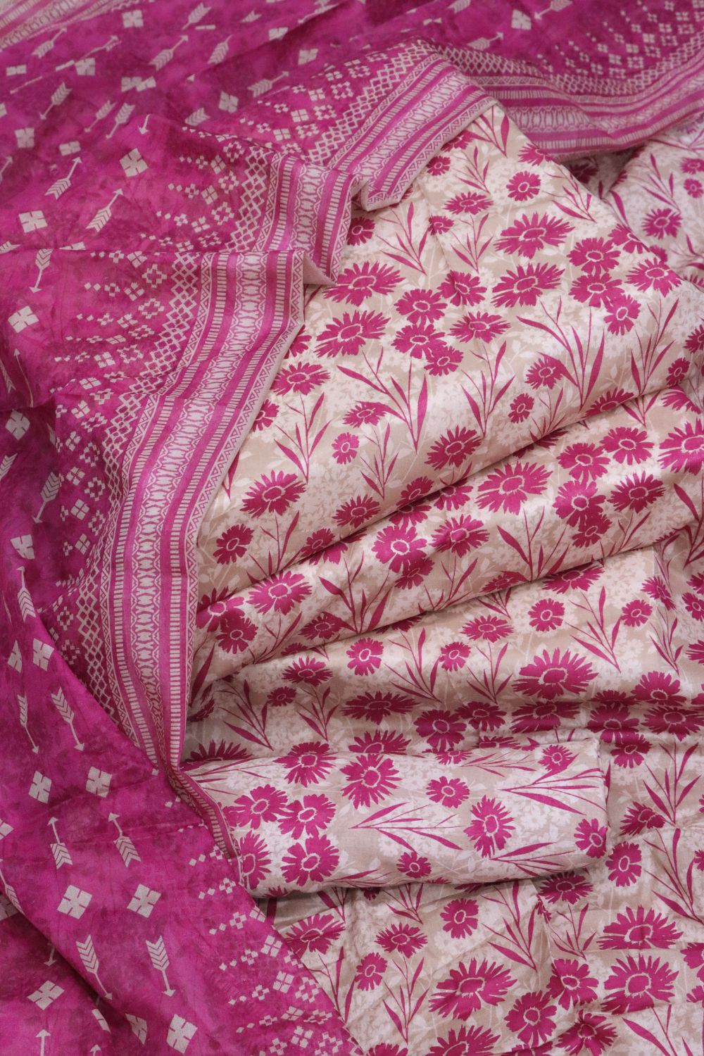 3Pcs Printed Lawn Desgin - 166