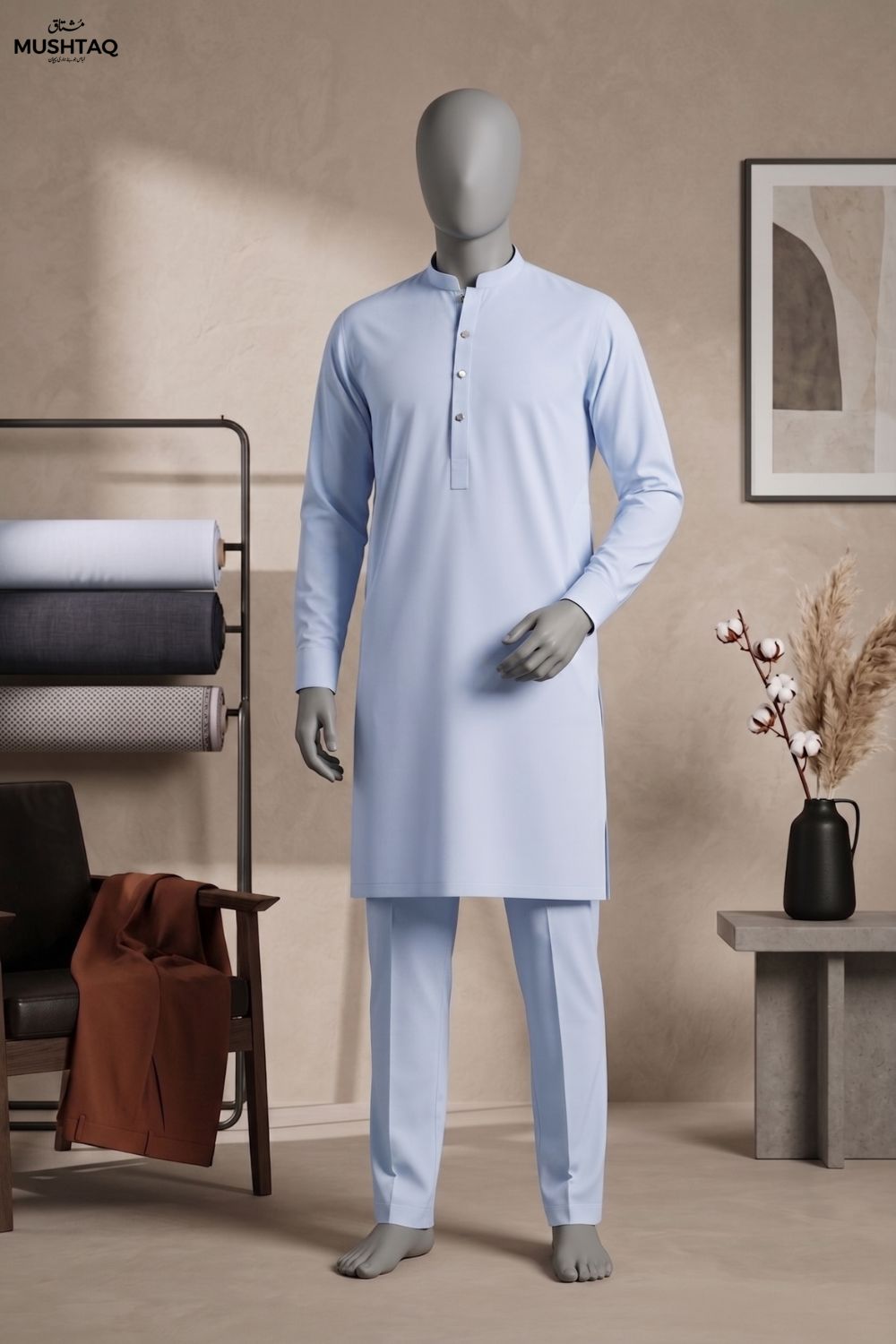 Mens Unstitched Soft Cotton Desgin - 5