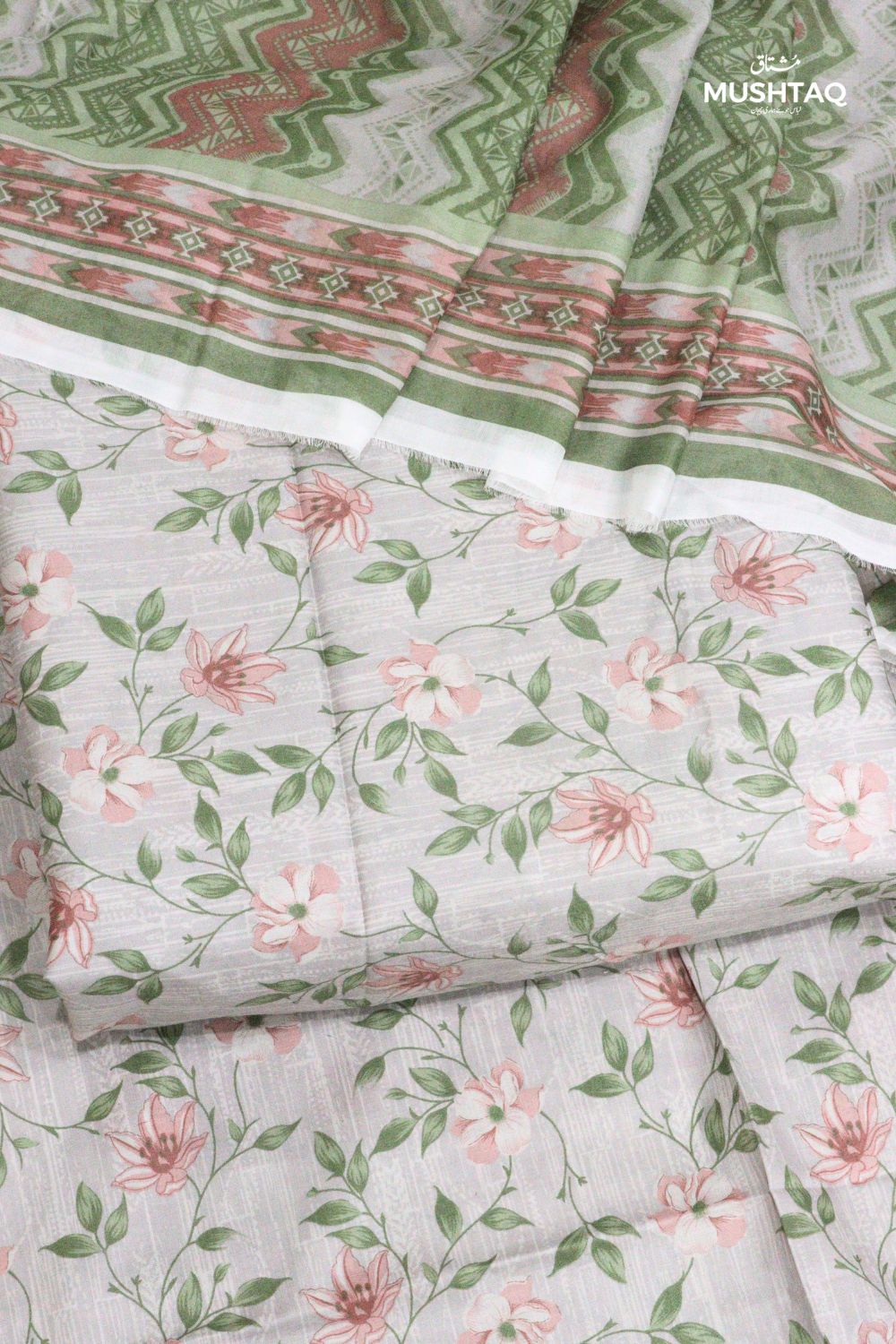 3Pcs Printed Lawn Desgin - 187