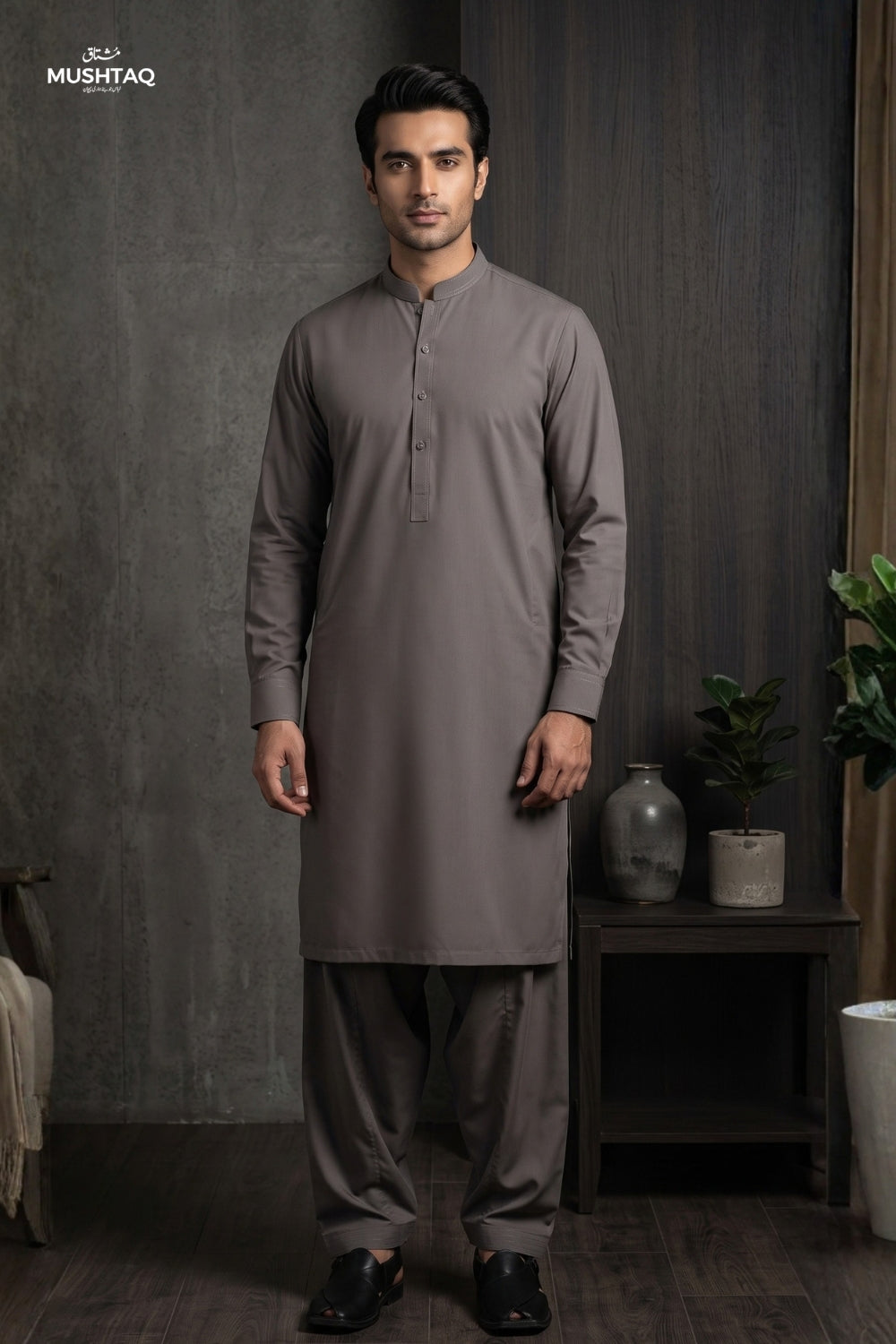Mens Unstitched Winter Cotton Desgin - 3