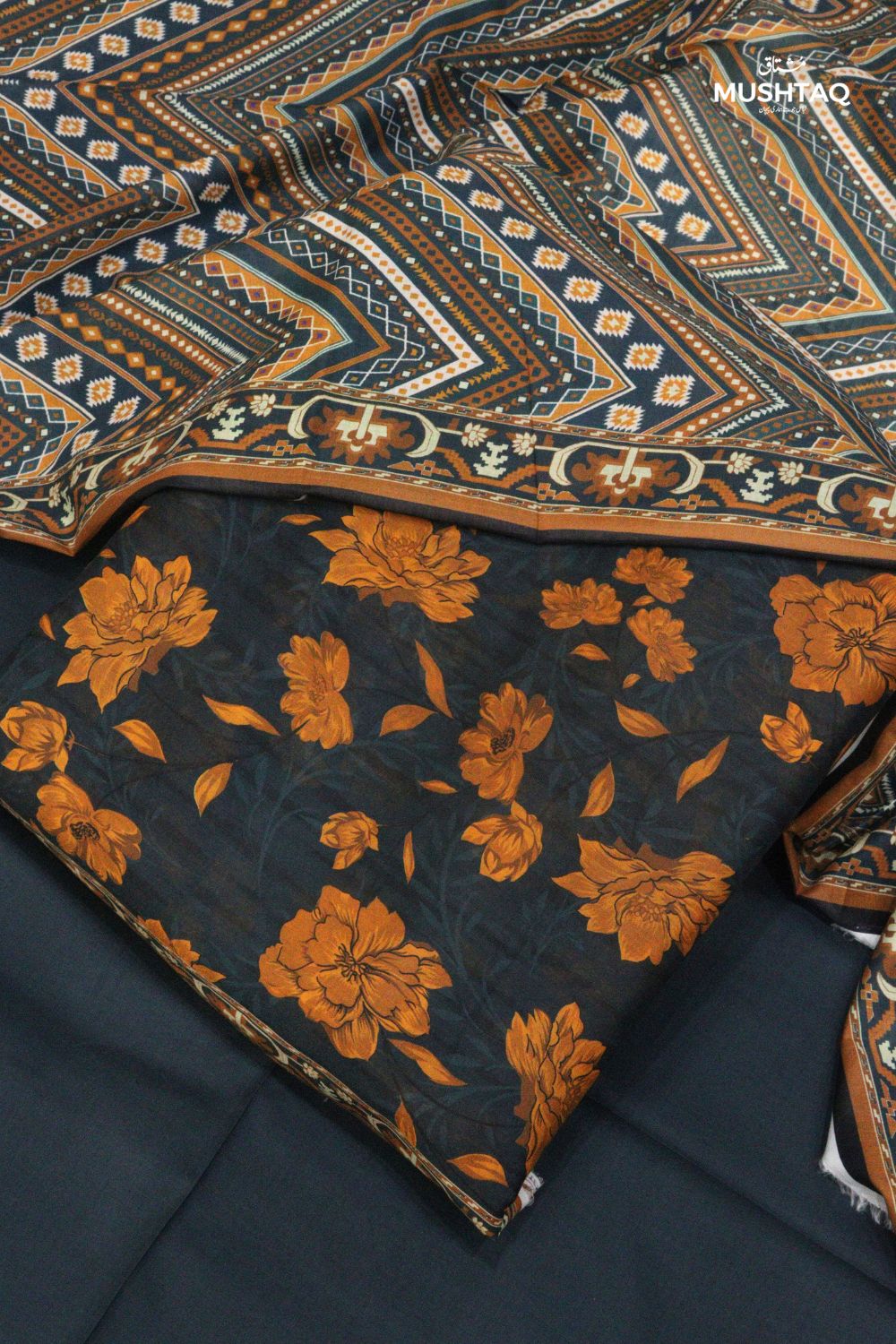 3Pcs Printed Lawn Desgin - 174