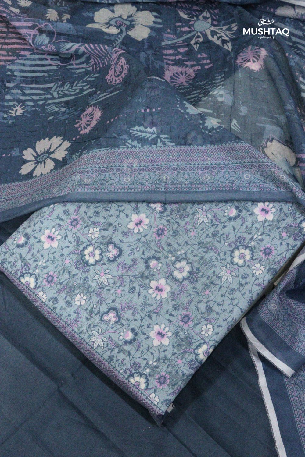 3Pcs Printed Lawn Desgin - 177