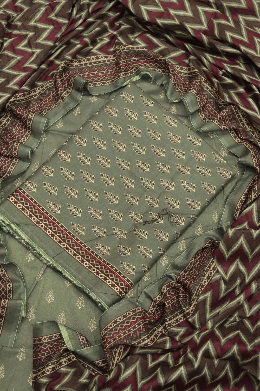 3Pcs Printed Lawn Desgin - 87