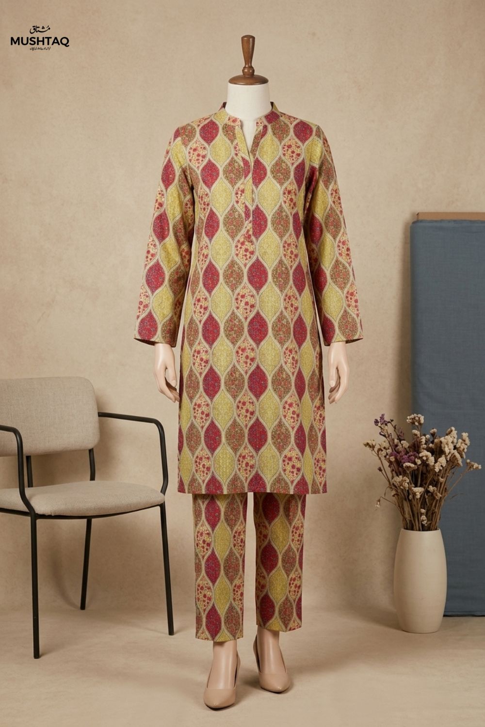 2Pcs Printed Lawn Desgin - 179