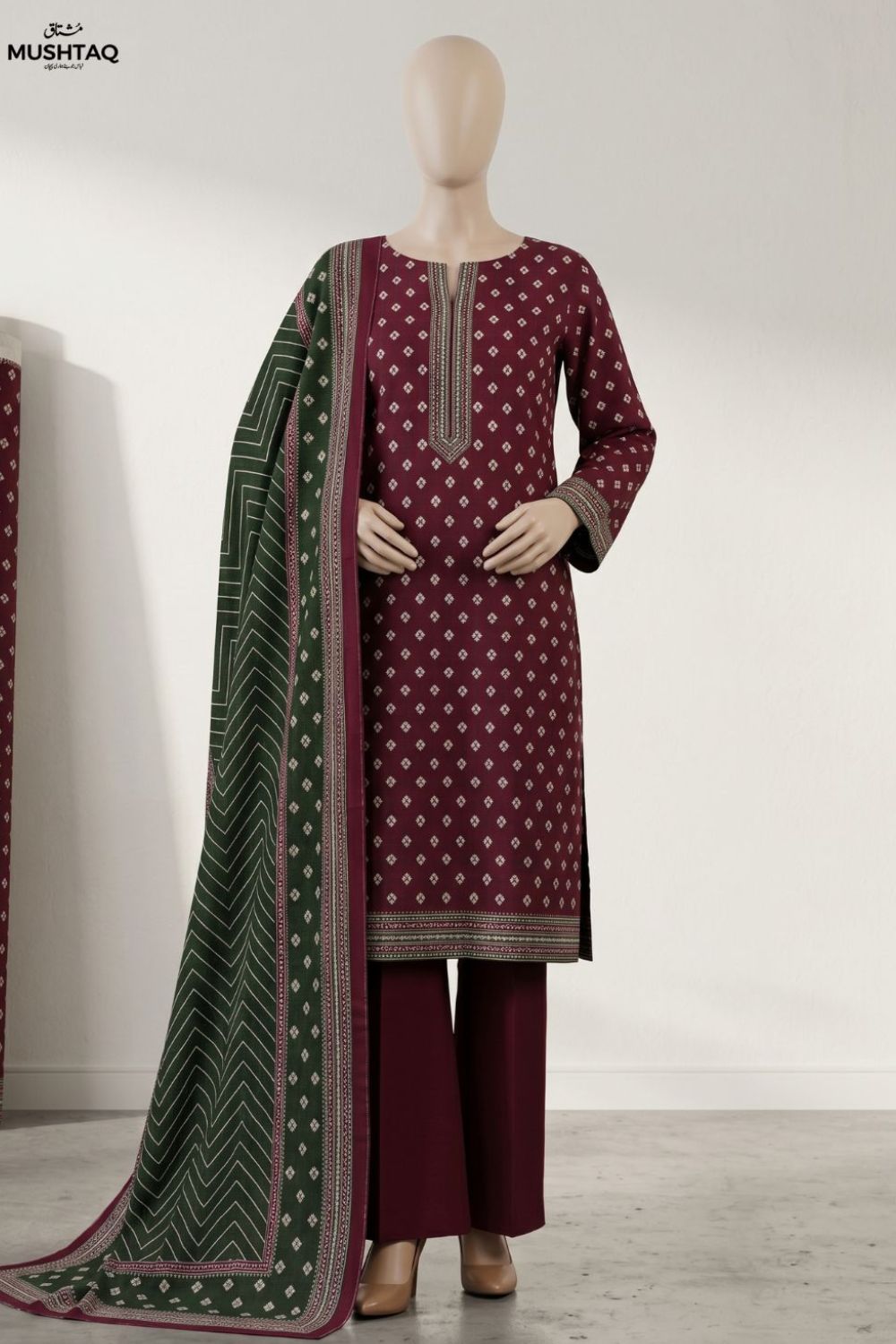 3Pcs Printed Lawn Desgin - 309