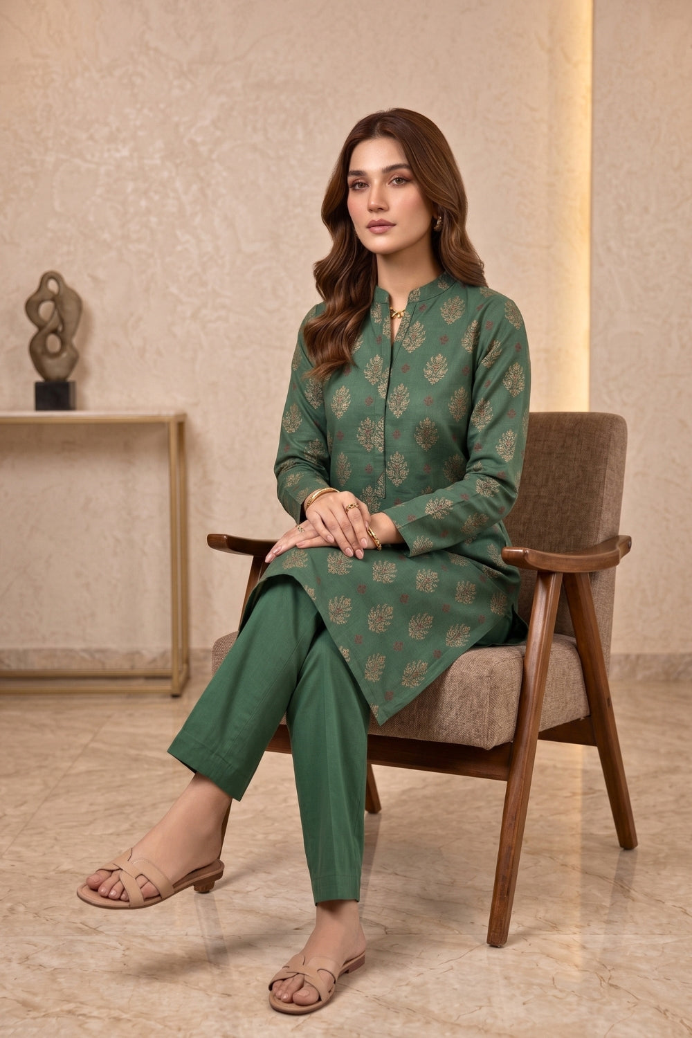 2Pcs Unstitched Printed Marina Ghazal Collection Desgin - 4